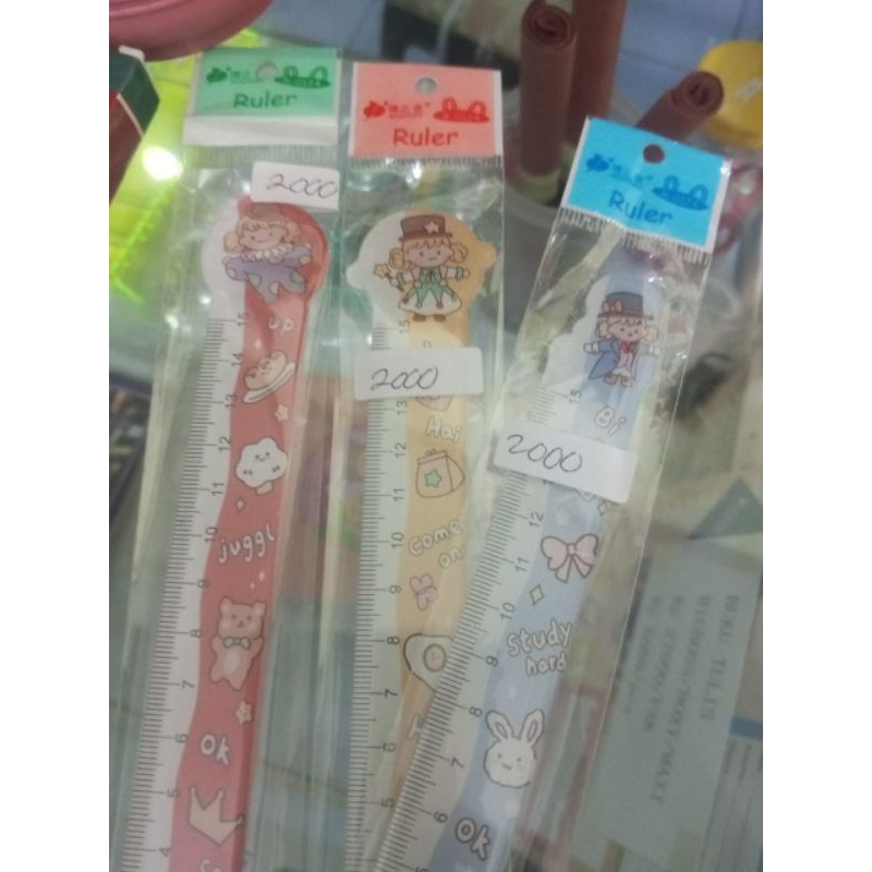 

penggaris mini. 15cm