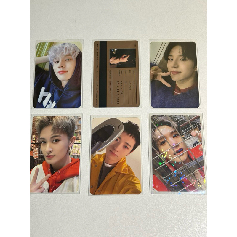 [READY STOCK] PC Jungwoo Tedy Island x Slowacid Resonance Pt.2 Departure Jeno Golden Age ID Card Mar
