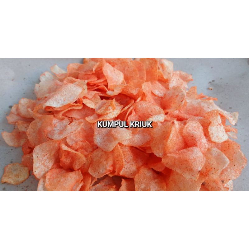 

Keripik Kentang BBQ Barbeque 50 gr / Kripik Kentang Barbeque BBQ / Snack Cemilan Kriuk Varian Rasa