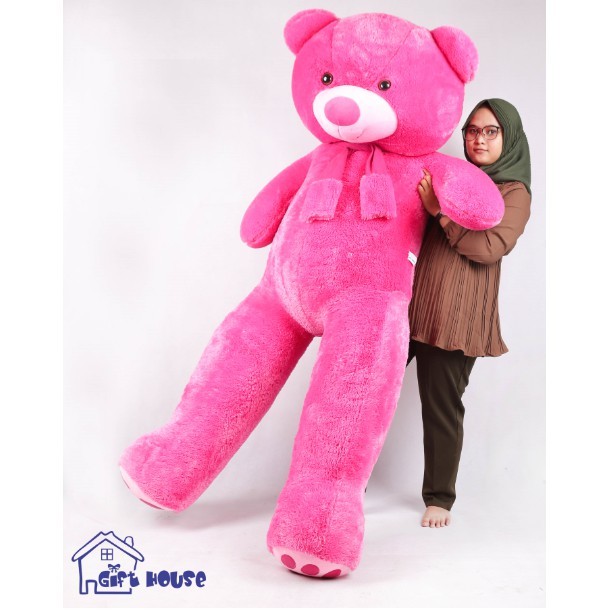 BONEKA TEDDY BEAR PLUFFY JUMBO BONEKA BERUANG TELAPAK BONEK PLUFFY BONEKA 1,5 METER BONEKA BESAR BON