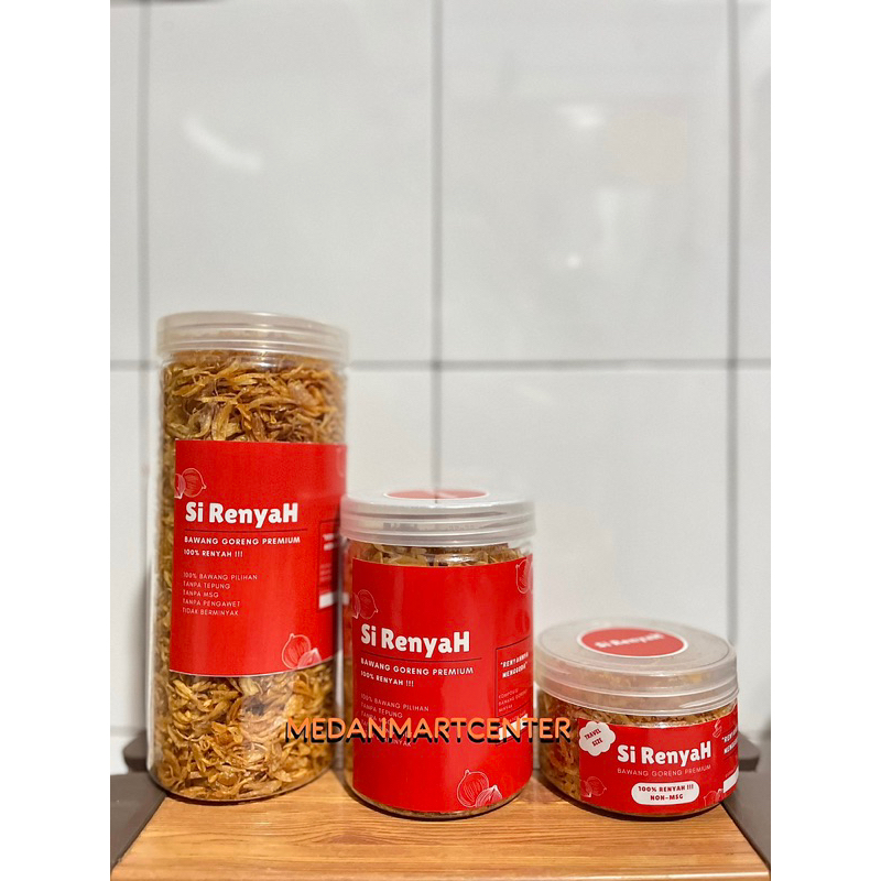 

BAWANG GORENG ASLI PREMIUM NON MSG NO TEPUNG LEZAT NIKMAT MAKANAN PELENGKAP FRIED ONIONS FRIED SHALLOTS