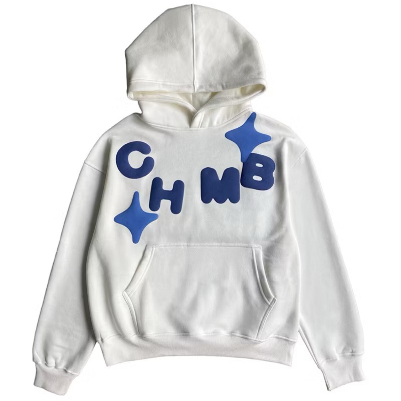 Boxy Hoodie Chambredelavain - CHMB Broken White