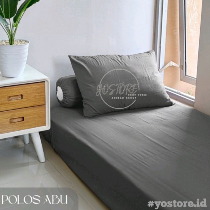 sprei polos abu | sprei polos hitam | sprei polos coklat | sprei polos aesthetic | sprei motif polos
