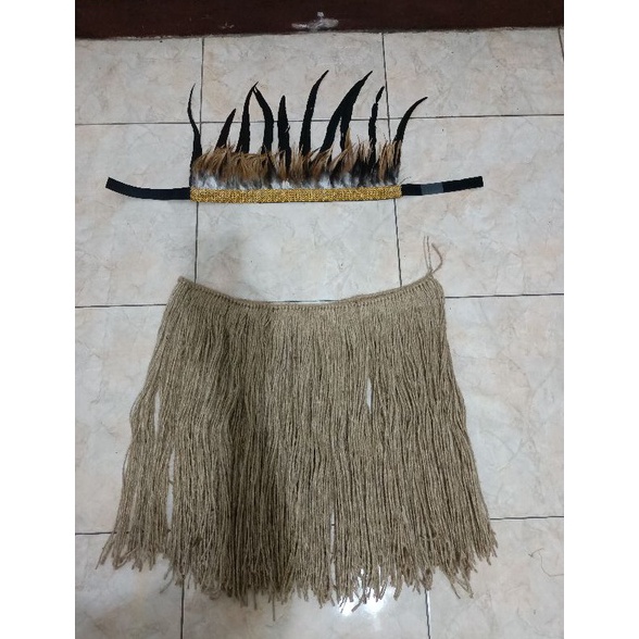 TERBUKTI BAJU PAPUA RUMBAI GONIPAKAIAN ADAT PAPUA