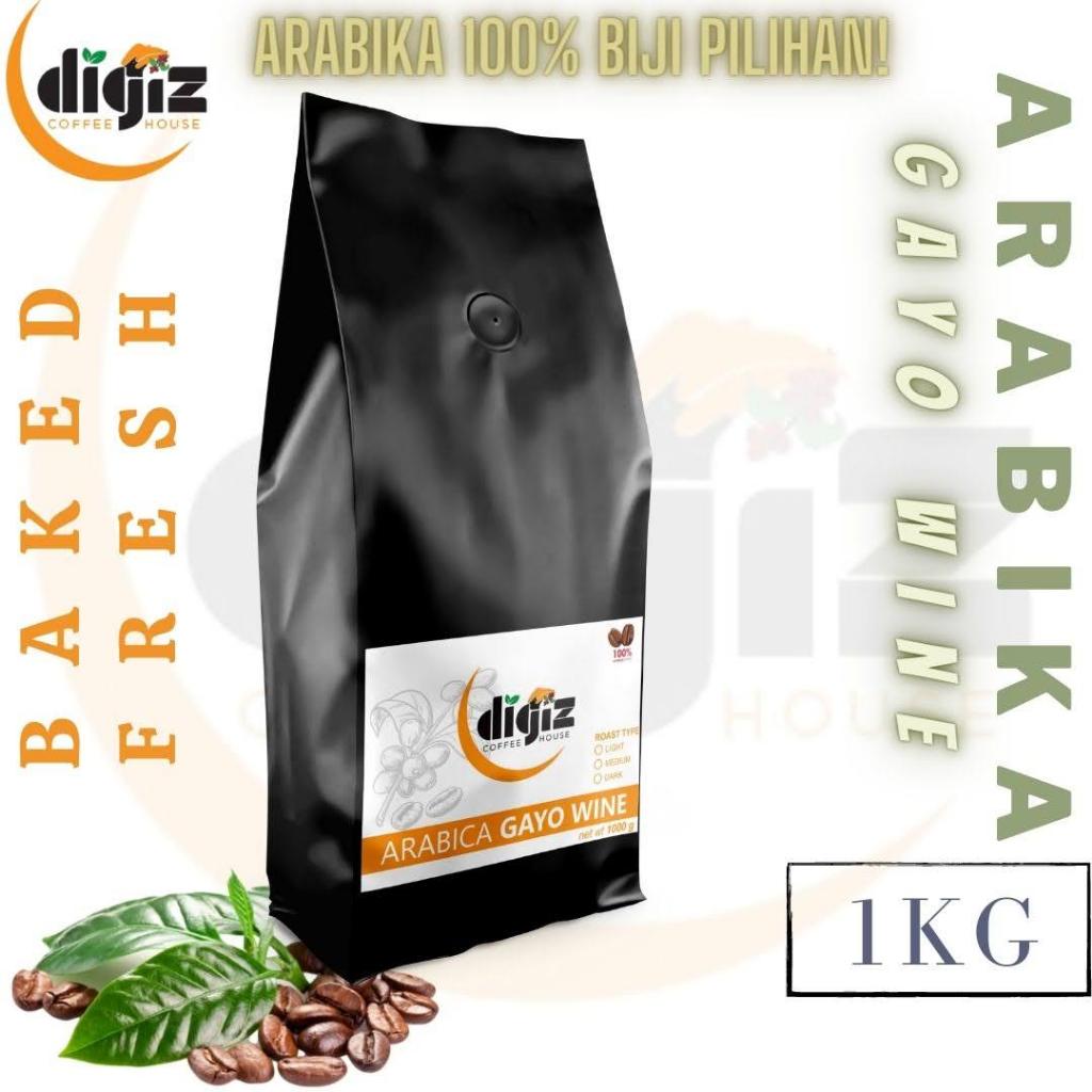 

Kopi Arabika Gayo Wine 1kg Single Origin Biji/Bubuk