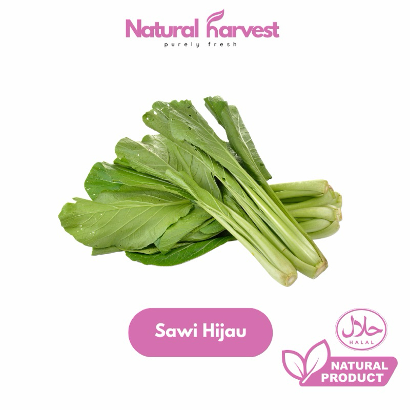 

Sawi Hijau Caisim Fresh 250gr | NaturalHarvest!