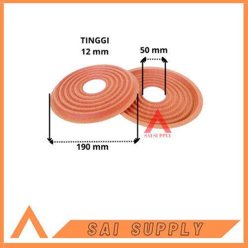 DEMPER SPEAKER 12 INCHI DAMPER SPEAKER 15 INCH 18 IN SPIRAL SPEAKER