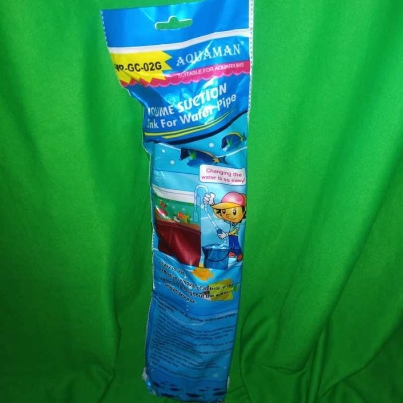 CLEANER PUMP MANUAL AQUAMAN WP GC 02 ALAT KURAS SHIPON AQUARIUM AQUASCAPE