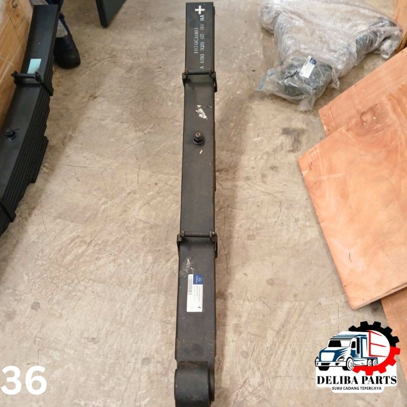 Leaf spring rear Fwd with Bushing, per set belakang bagian depan Mercy Axor 2528R P/N: IA690.320.05.