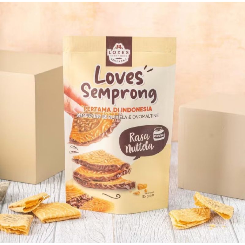 

Kue loves semprong nutella pouch