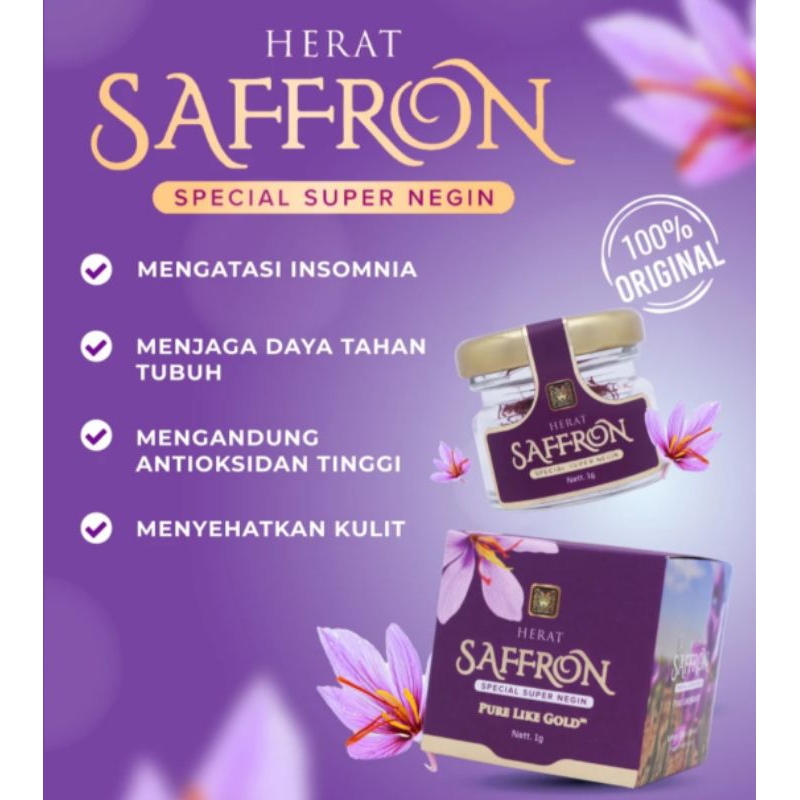 

Safron Herat Afghanistan Saffron Premium Original Bunga Safron