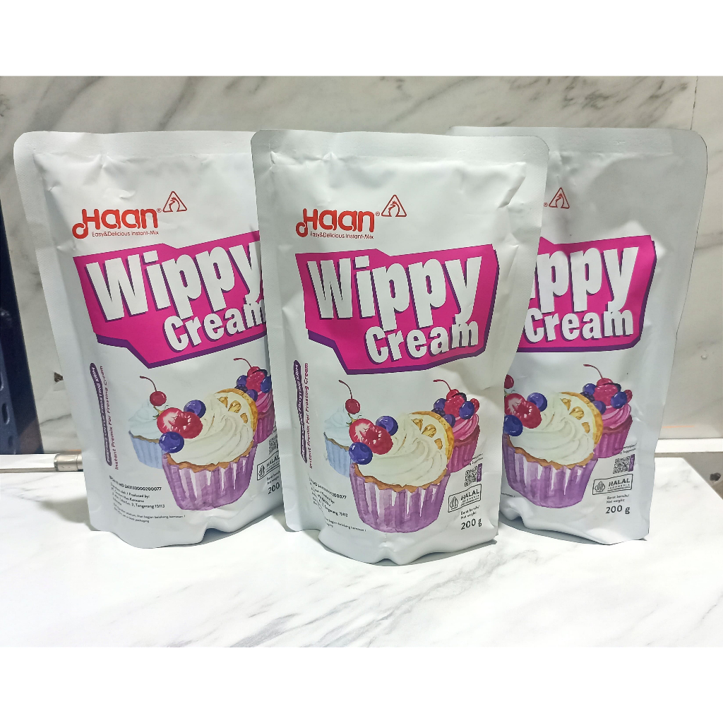 

Haan Wippy Cream 200 Gr