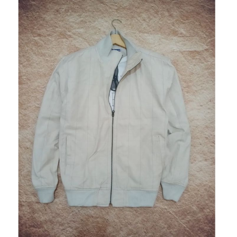 jaket casual pria hill grop bahan kanvas recomend bekas/second/preloved