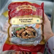 

tastymax bratwurst cocktail 500 gr