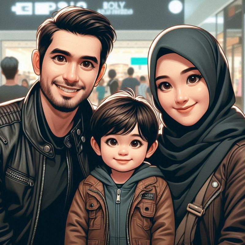Jasa Fhoto Karikatur Produk Digital