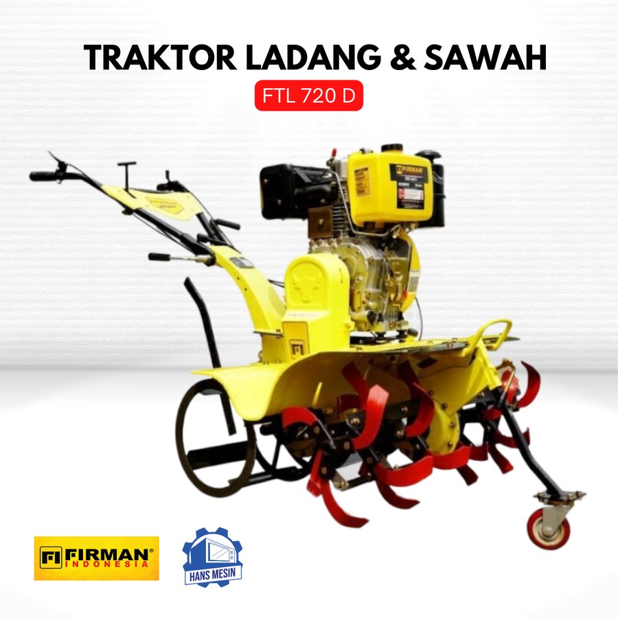 Traktor Ladang & Sawah FIRMAN FTL 720 D SOLAR