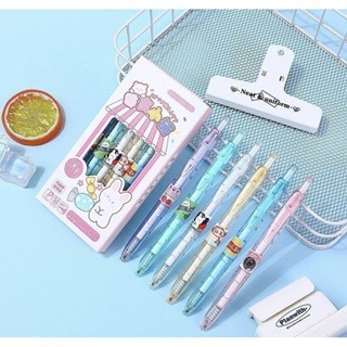 

COD Duole Pulpen Gel Mekanik Karakter Lucu, Set 6 Pcs, Isi 0.5mm, Gratis Ongkir Stationery