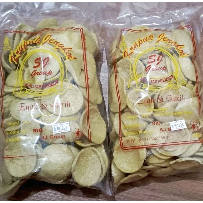 

MURAH KERUPUK JENGKOL KEMASAN 180 GRAM / KERUPUK JENGKOL ASIN GURIH / KERUPUK JENGKOL ORIGINAL