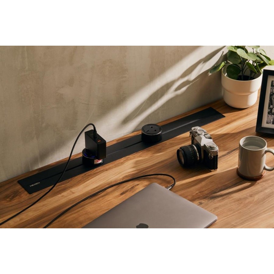 NEXEN POWER TRACK SLIM RECESSED 1000mm GREY BLACK Not: Line8, Not: EUBIQ