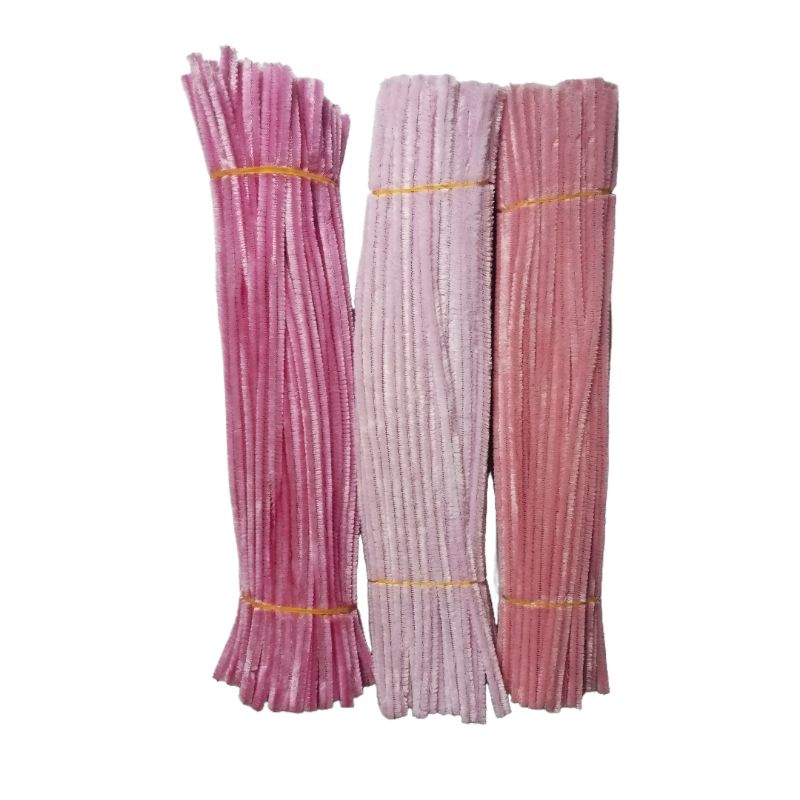 Kawat Bulu Mercy/Polos/Pastel/Pipe Cleaner/ Kawat Bulu mix Kawat Bulu