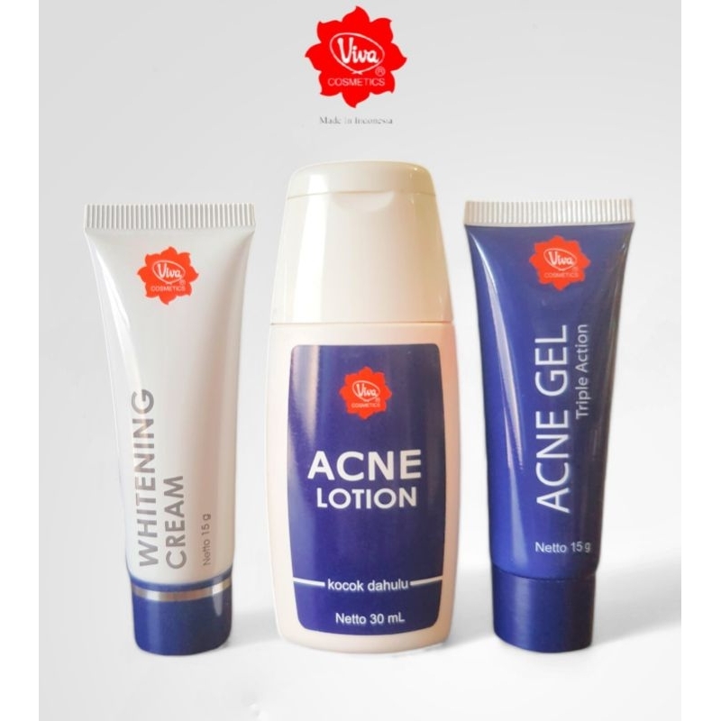 Viva whitening crem /Acne lotion / Viva krim jerawat