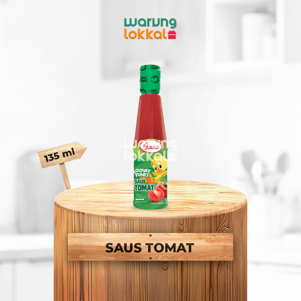 

Sasa Saus Tomat 135ml - Warung Lokkal
