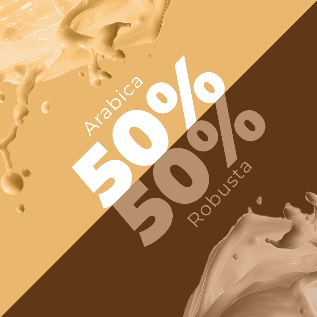 

Kopi Clean Cup House Blend 50% Arabica 50% Robusta Beans Clean Cup Roastery 1kg