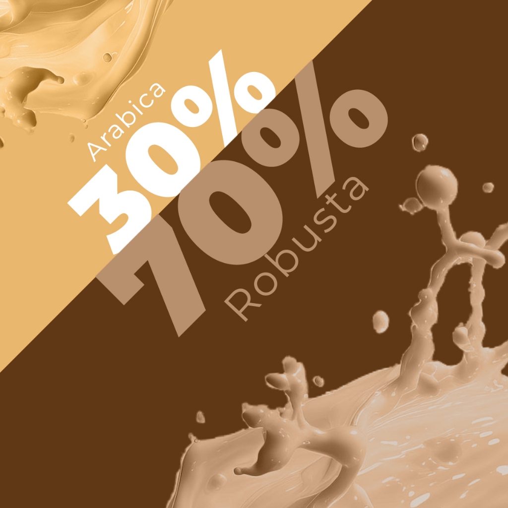 

Kopi Clean Cup House Blend 30% Arabica 70% Robusta Beans Clean Cup Roastery 1kg