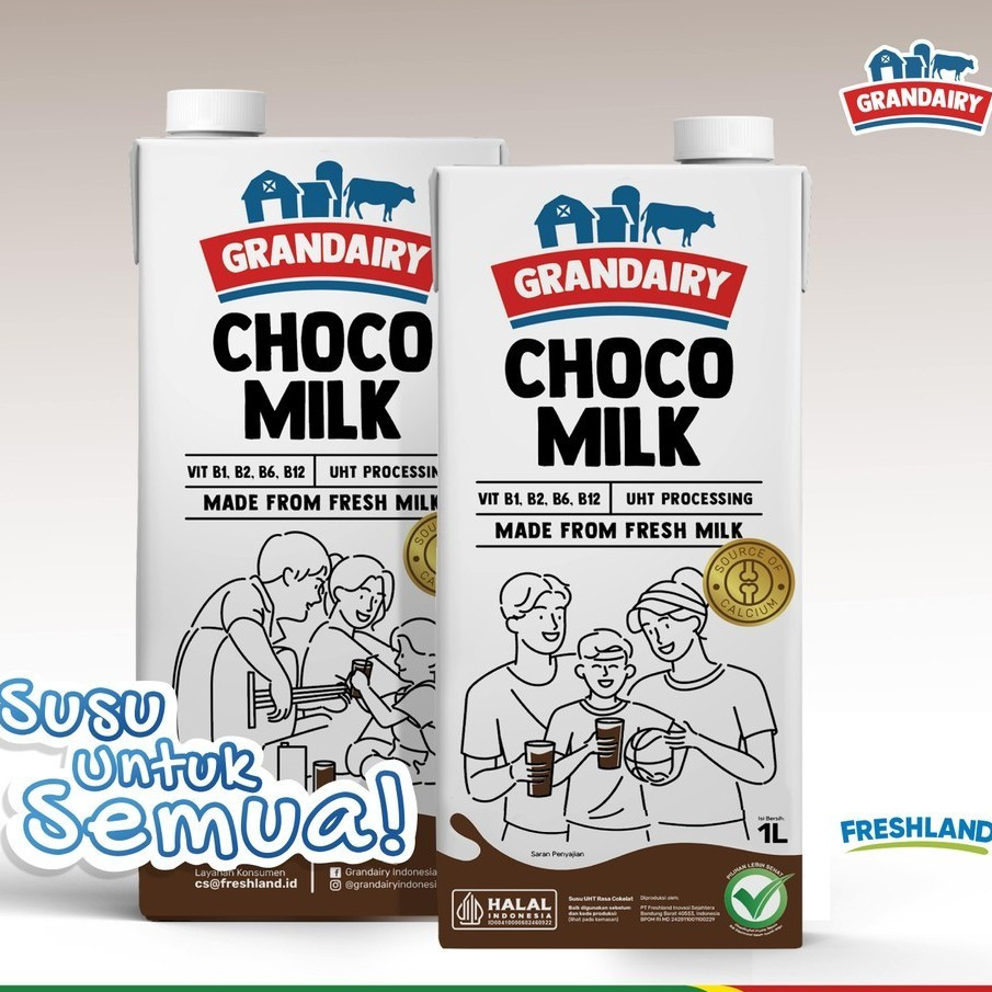 

GRANDAIRY CHOCOMILK / FULLCREAM 1000ML