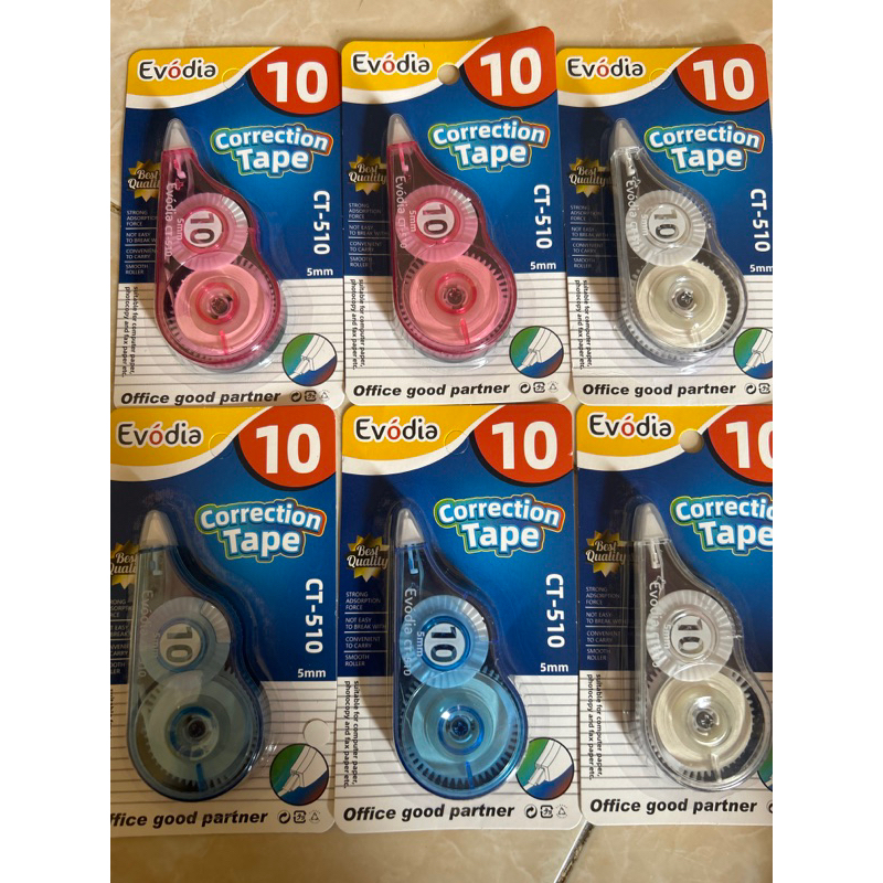 

(1 PCS) TIP X KERTAS EVODIA CT-510 5 MM harga per pack isi 12 pcs