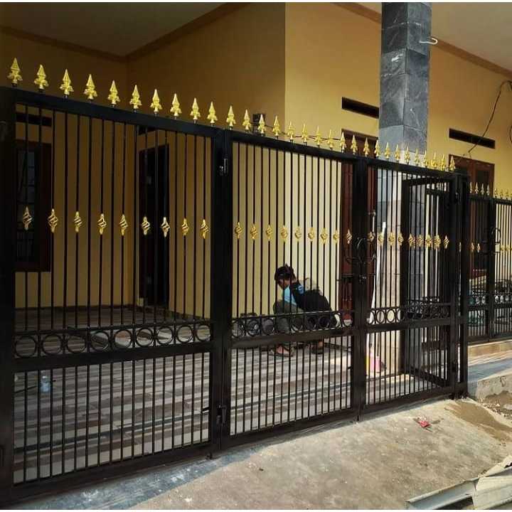 pagar rumah  holo galvanis anti karat