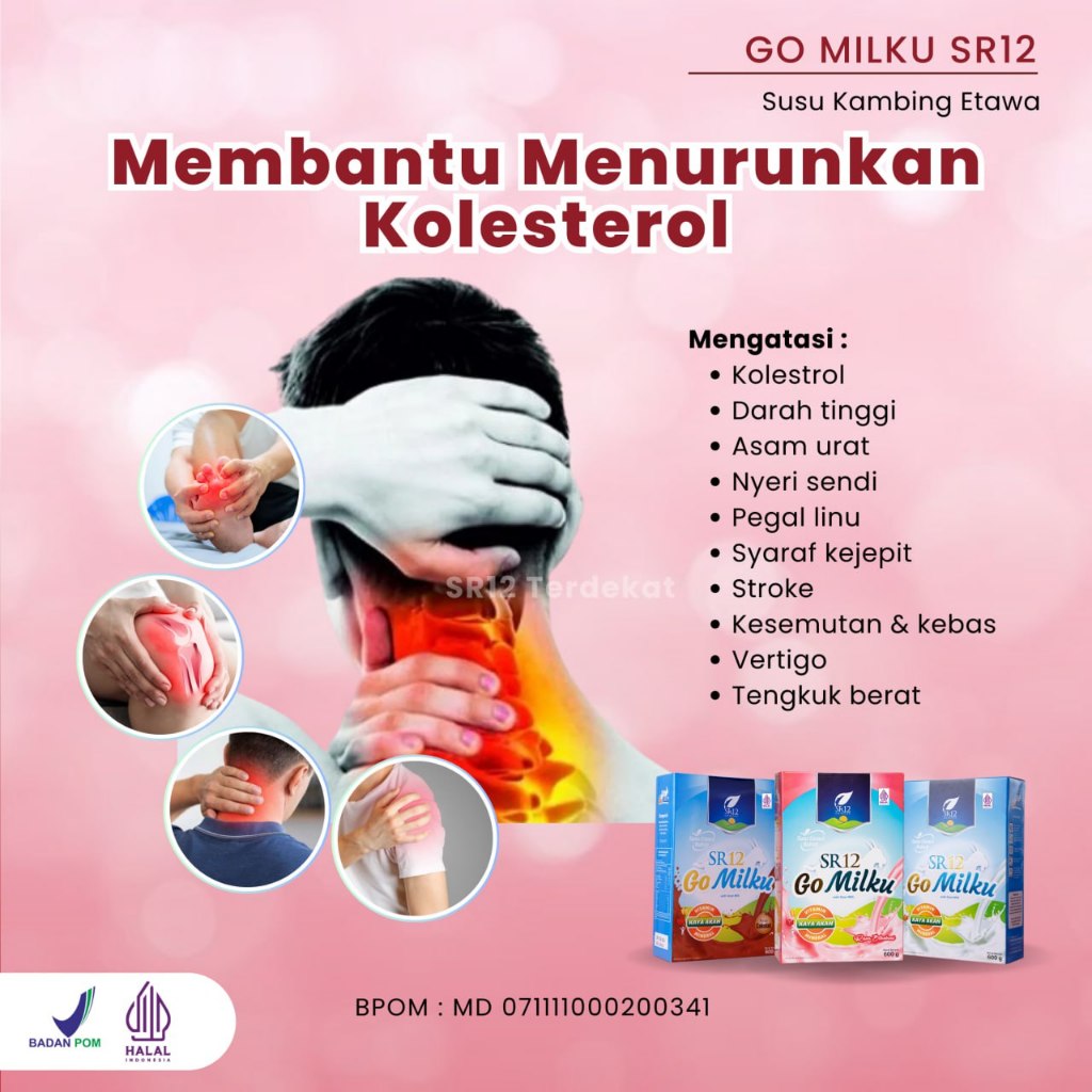 

Obat Kolestrol Susu Kambing Etawa SR12 Gomilku Susu Rendah Gula