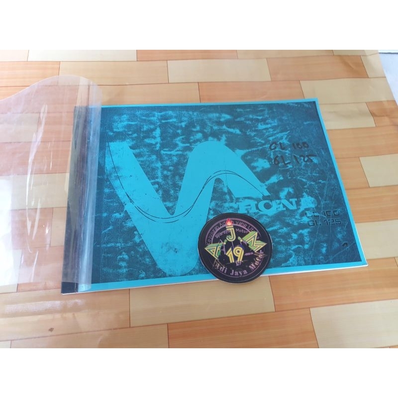 Buku Part Catalog Katalog Copian Honda GL100 GL125 GL 100 125