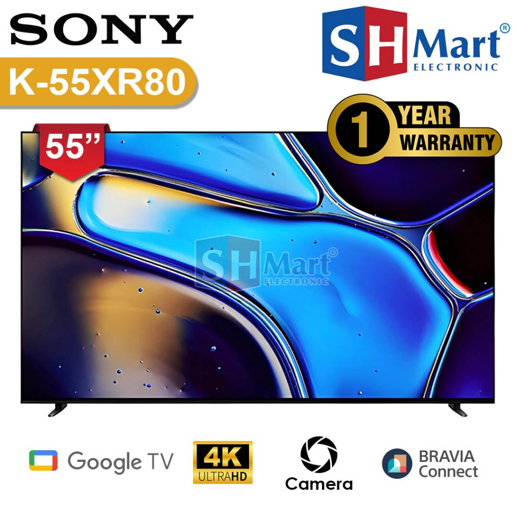 TV SONY 55 INCH OLED BRAVIA 8 K-55XR80 / K55XR80 4K UHD GOOGLE TV NEW 2024 GARANSI RESMI