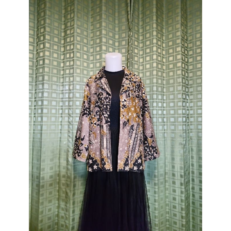 OEMAH BATIQUE - Blazer Batik Premium / Blazer Batik Wanita / Blazer Batik Kekinian