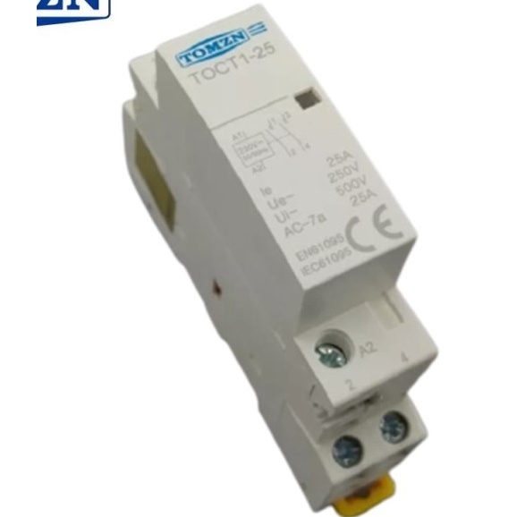 KONTAKTOR ICT DIN RAIL 25A 2NO 220VAC 50/60HZ