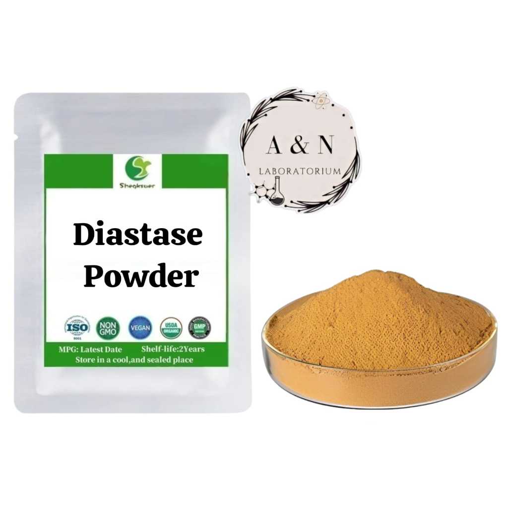 Enzim Diastase Enzym Diastase / Bubuk Diastase Powder Diastase 99% 100 gr