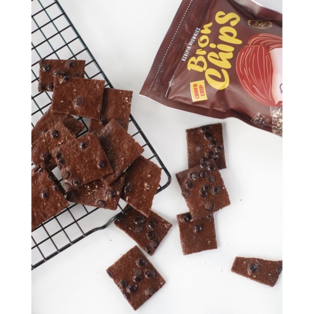 

Bronchips Keripik Brownies Enak Rasa Chocochips