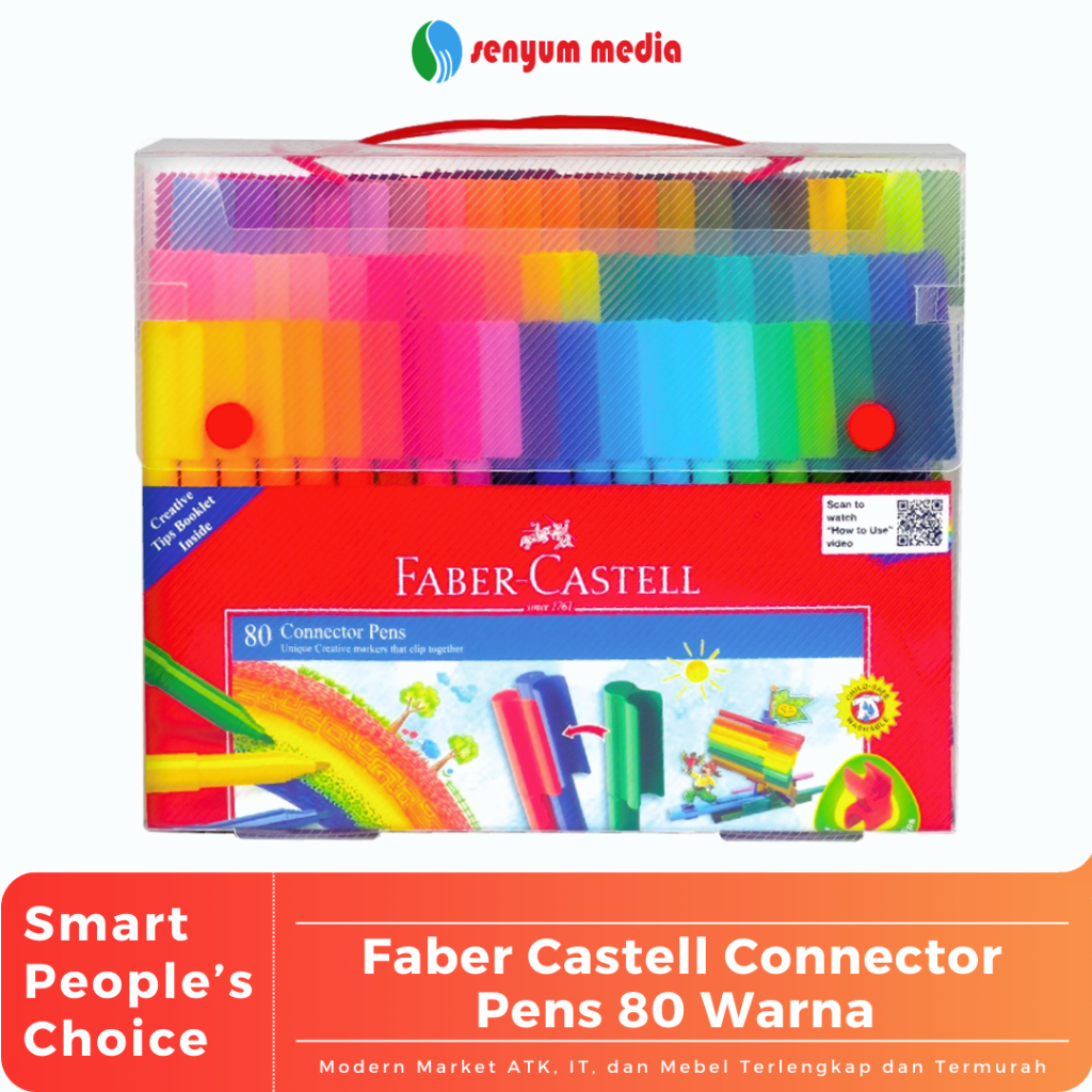 

Faber Castell Connector Pens 80 Warna (1 Pcs) (S:PCS)