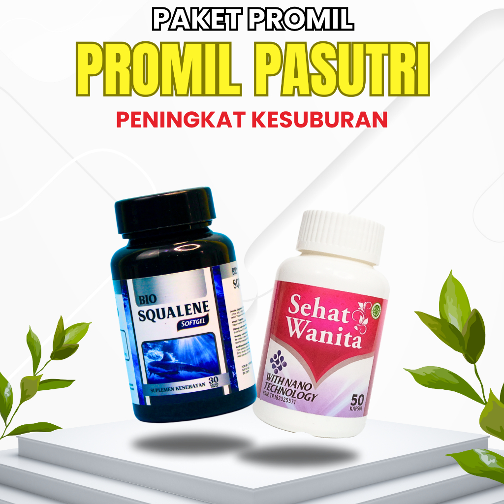 Obat Promil Program Kehamilan Obat Cepat Hamil Pengental Sperma Pria Bio Squalene Dan Sehat Wanita