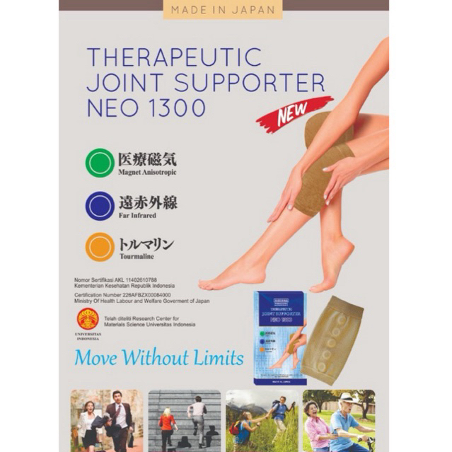 Pera pera - Therapeutic waist supporter neo 1300 / sapota pera pera / deker terapi persendian lutut