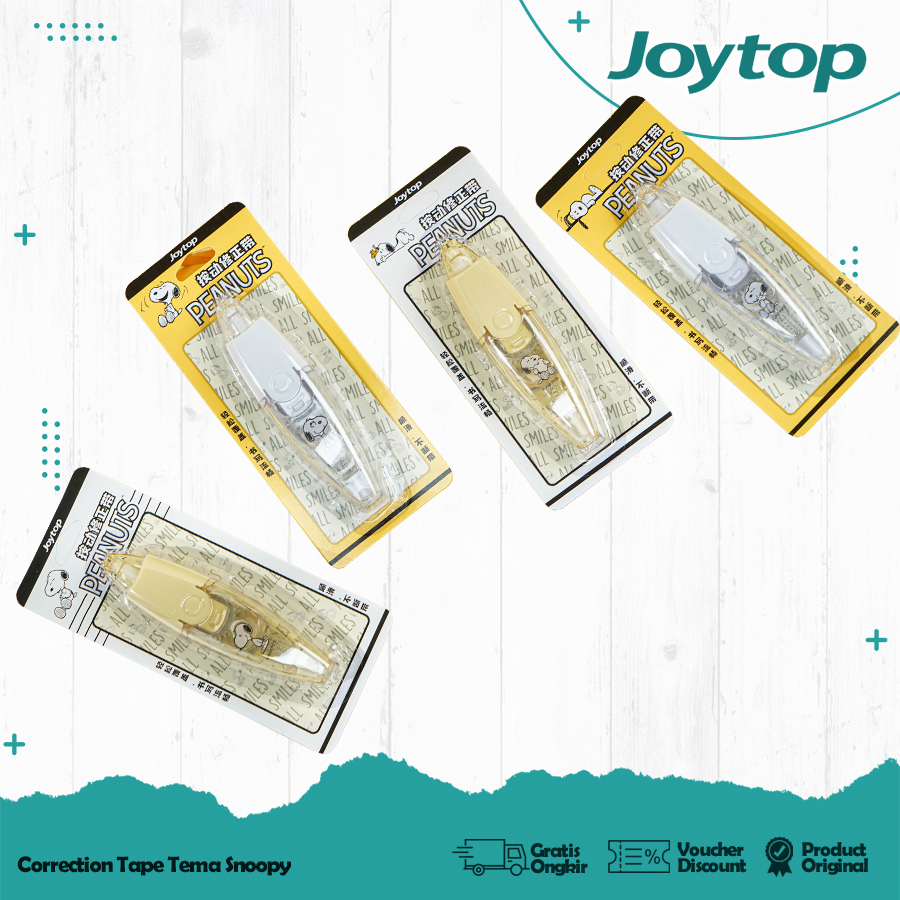 

JOYTOP Tip Ex Kertas Correction Tape Snoopy