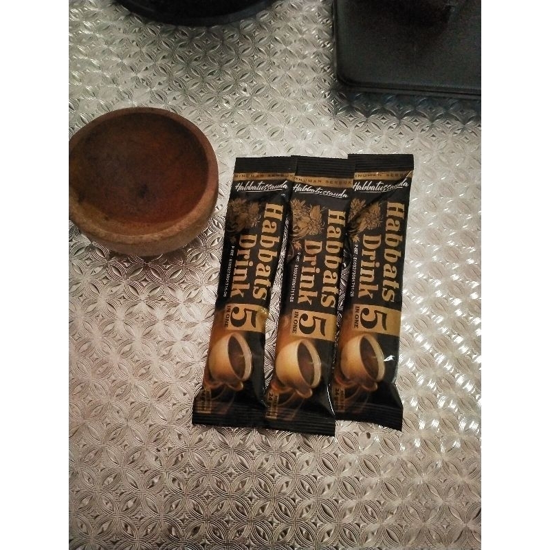 

HABBATS DRINK 5 IN 1 ( MINUMAN SERBUK HABBATUSSAUDA) ISI 10 SACHET