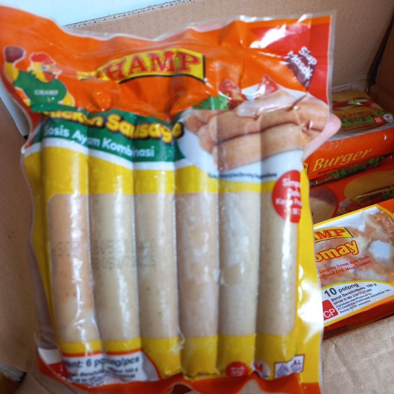 

Sosis Chicken Sausage 150gr murah enak //baba frozen food