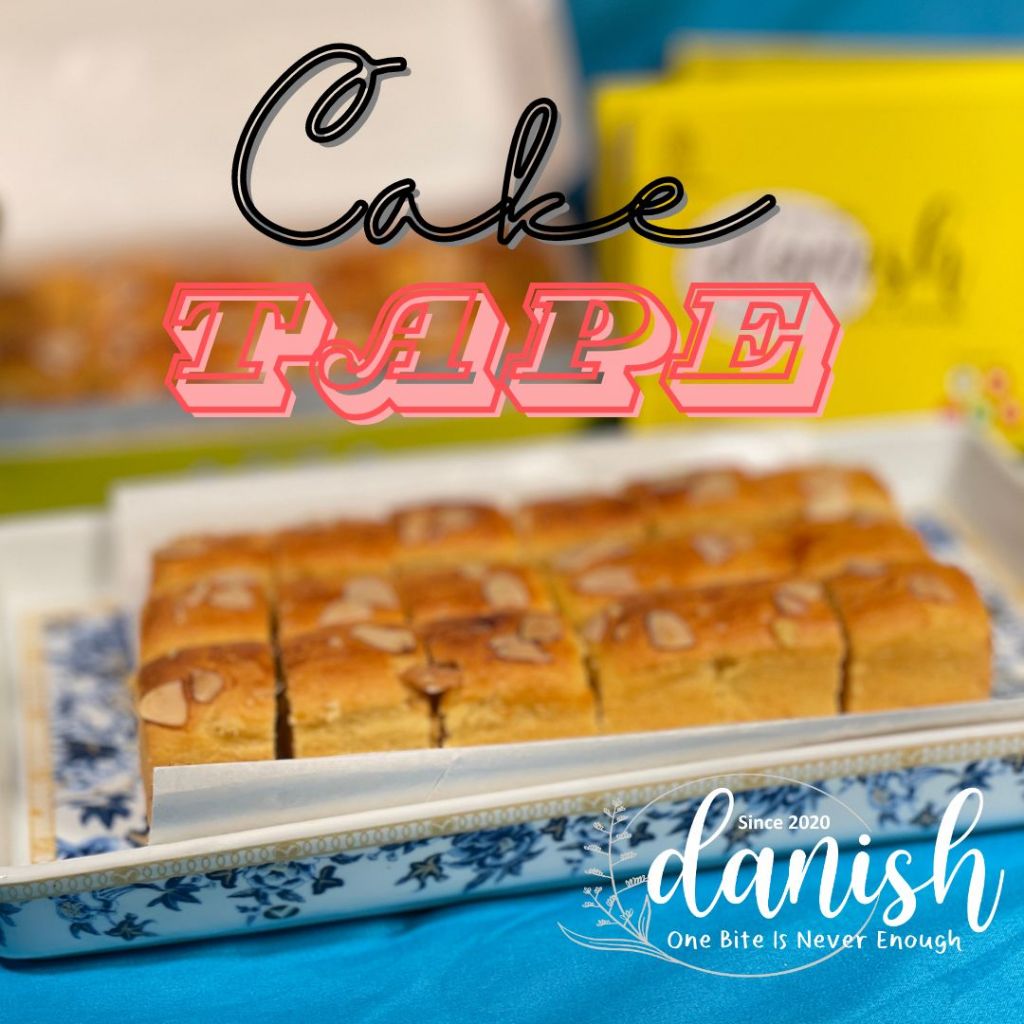 

Danish Cake Tape 20x10 (18 potong) Panggang Cemilan Oleh-Oleh by danishdapurcake