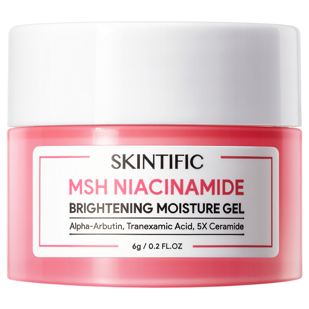 Skintific MSH Niacinamide Brightening Moisture Gel Niacinamide Moisturizer Krim Wajah Cream Malam Fa
