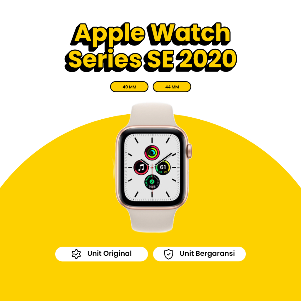 【SECOND】Apple Watch SE 40 MM / 44 MM Second Bekas Original