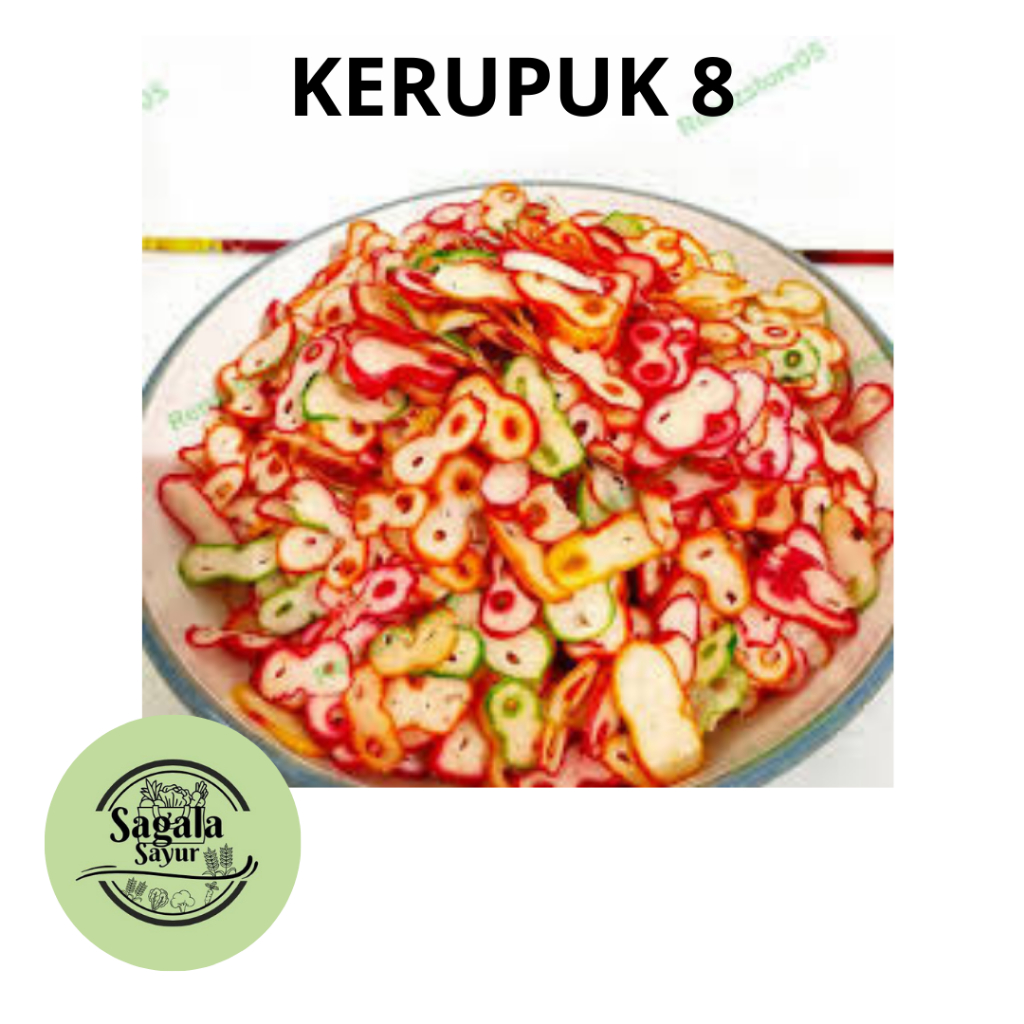 

KERUPUK ANGKA DELAPAN 250GRAM
