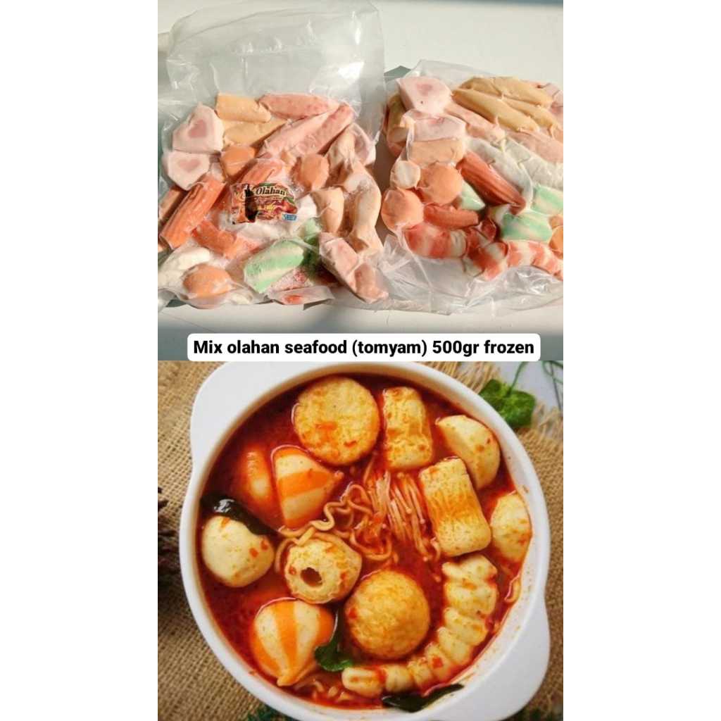 Mix Seafood / Bakso ikan mix 500gr frozen