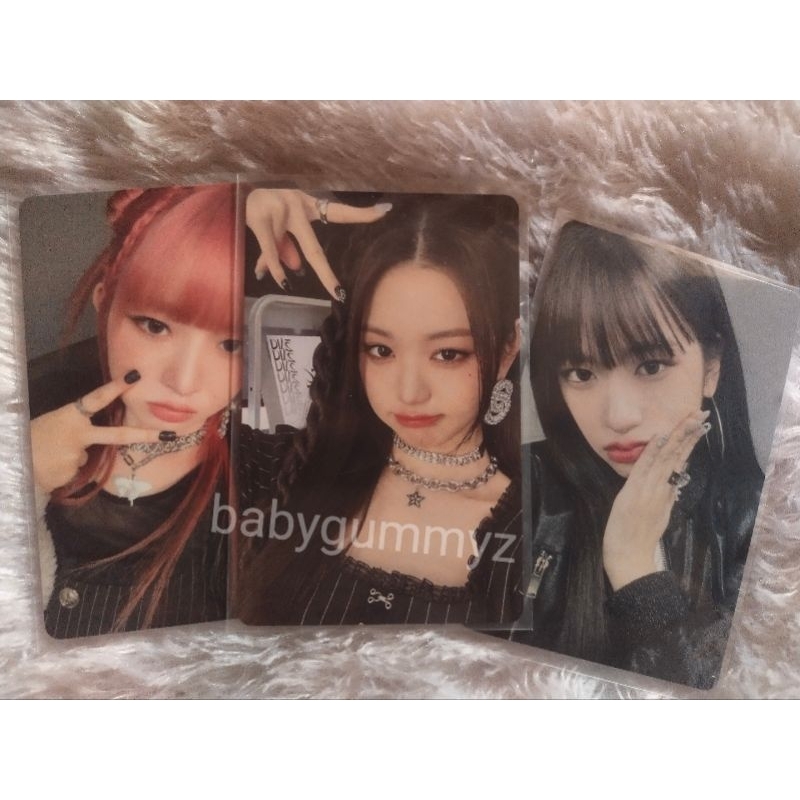 [Official] IVE Yujin, Wonyoung, Rei Wave TC Photocard Ready Stock